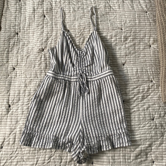 Striped Romper - Picture 1 of 1